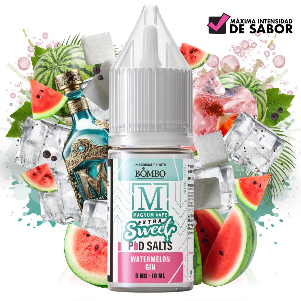 Watermelon Gin 10ml- Magnum Vape Extra Sweet Pod Salts