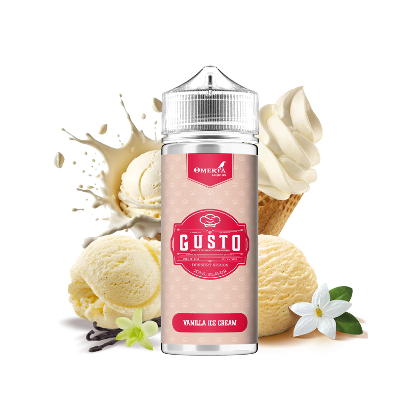 Vanilla ice cream gusto longfill omerta 20 ml