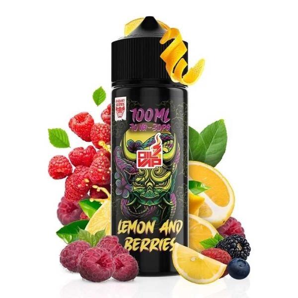 KABUKI SERIES ELIQUID LEMON AND BERRIES 100ML